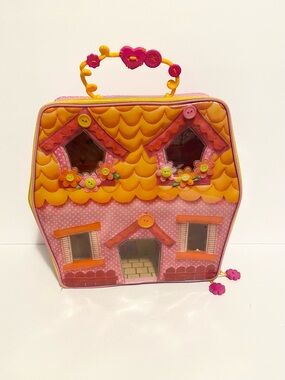 Lalaloopsy Mini Doll Carry Along Playhouse Storage Case Only 2010s